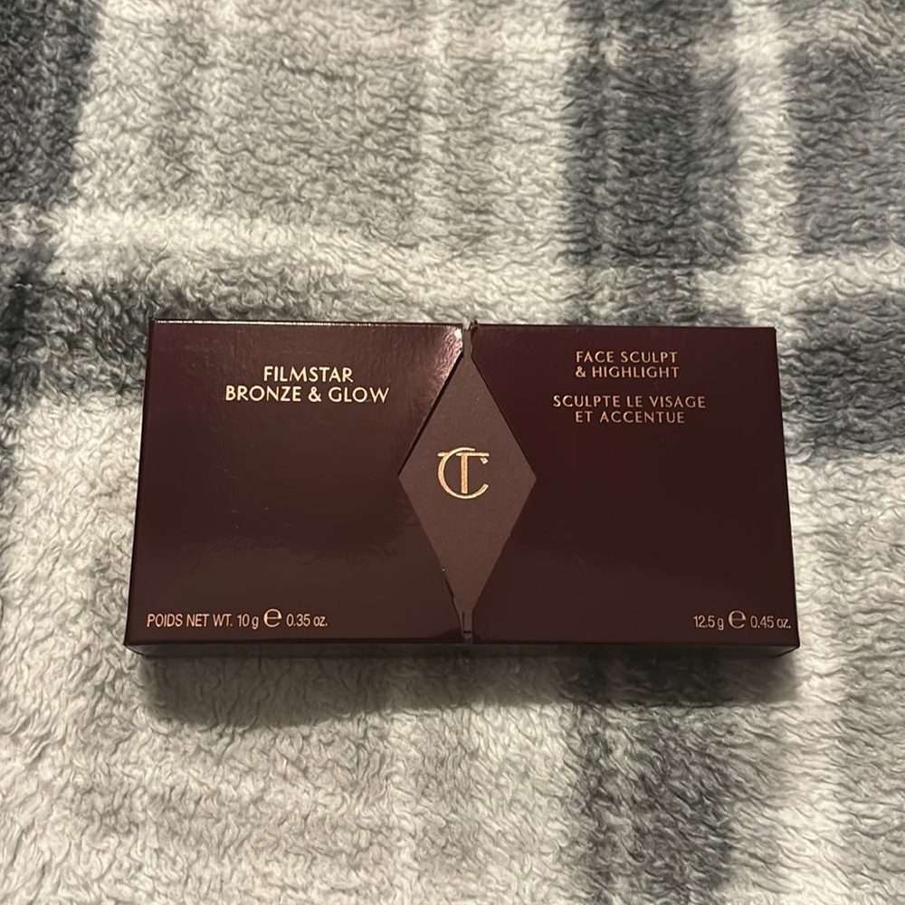 Charlotte Tilbury Highlight & Sculpt Palette in Deep Brown